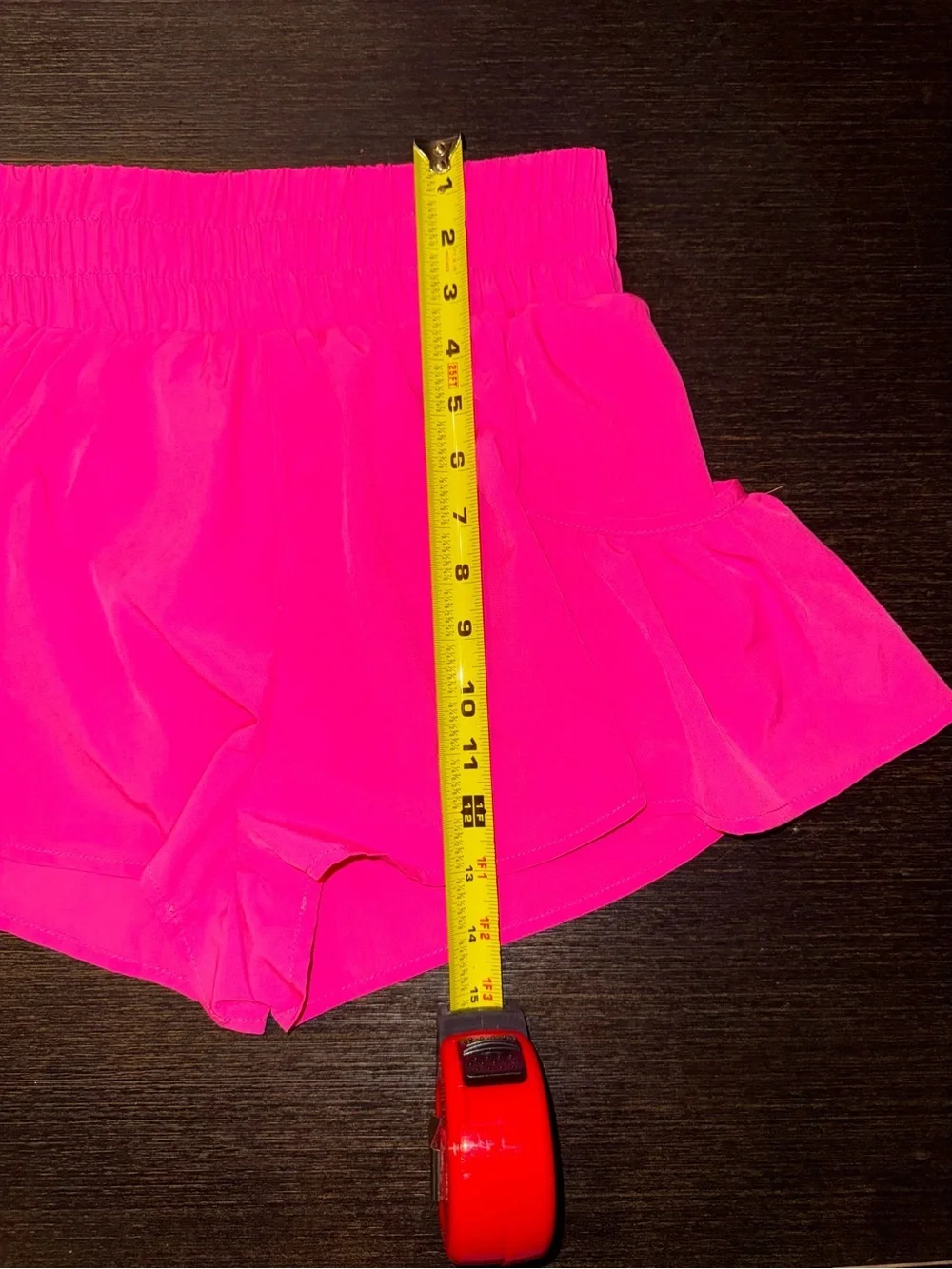 Women’s High-Waist Hot Pink Athletic Shorts With pockets!